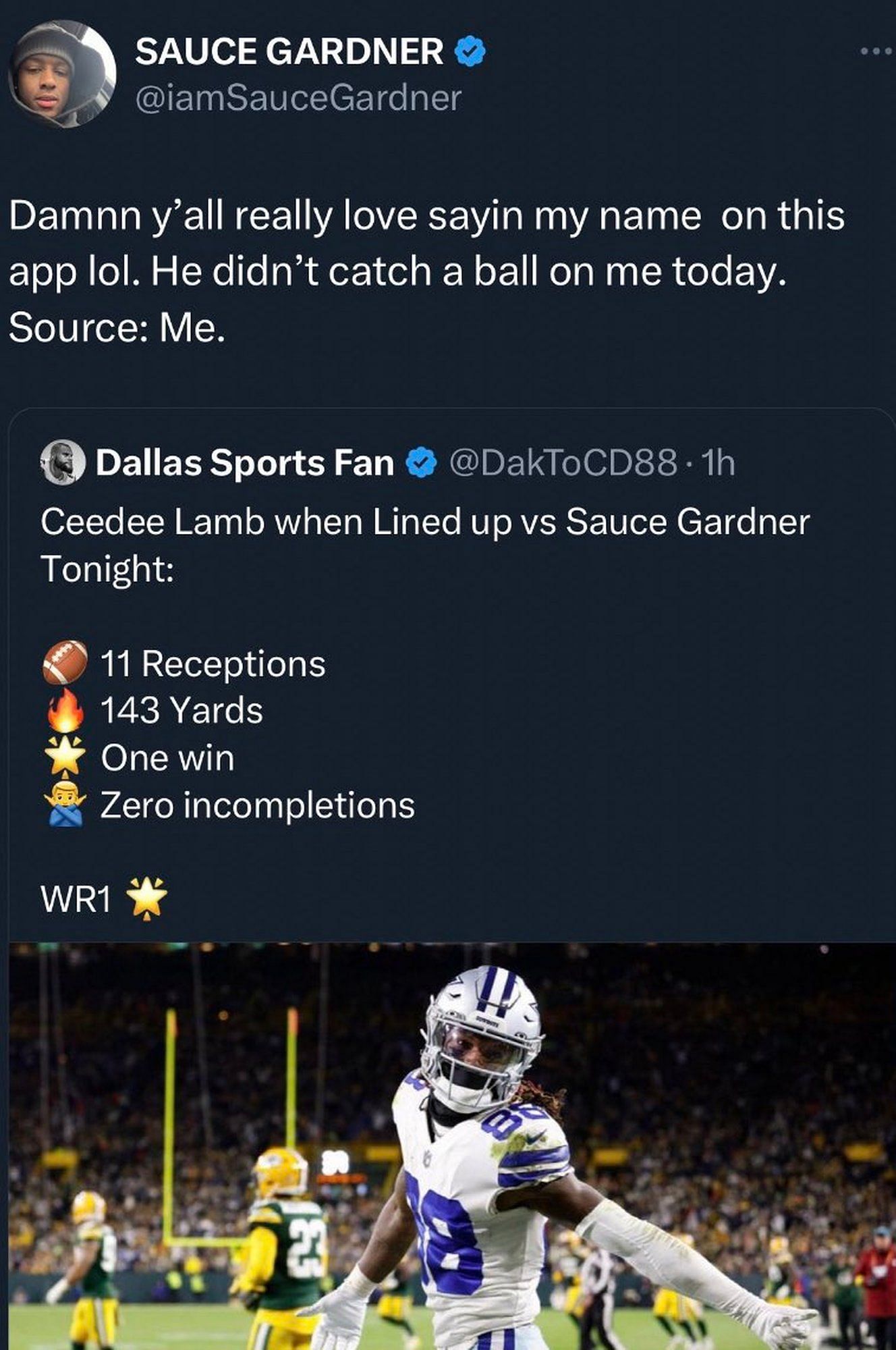 Potential Jets draft target Sauce Gardner makes bold claim on Twitter