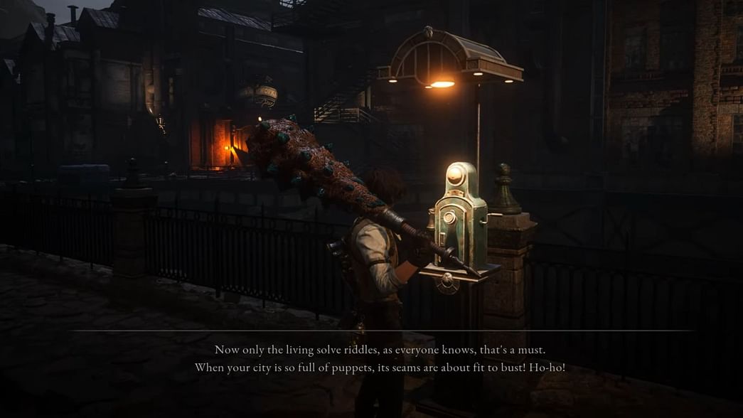 Lies of p all riddles and their answers