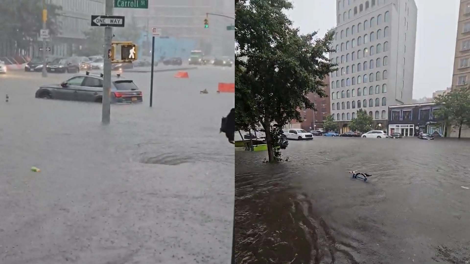 New York Governor declares a state of emergency after catastrophic flooding (Image via Twitter/@GovKathyHochul) 