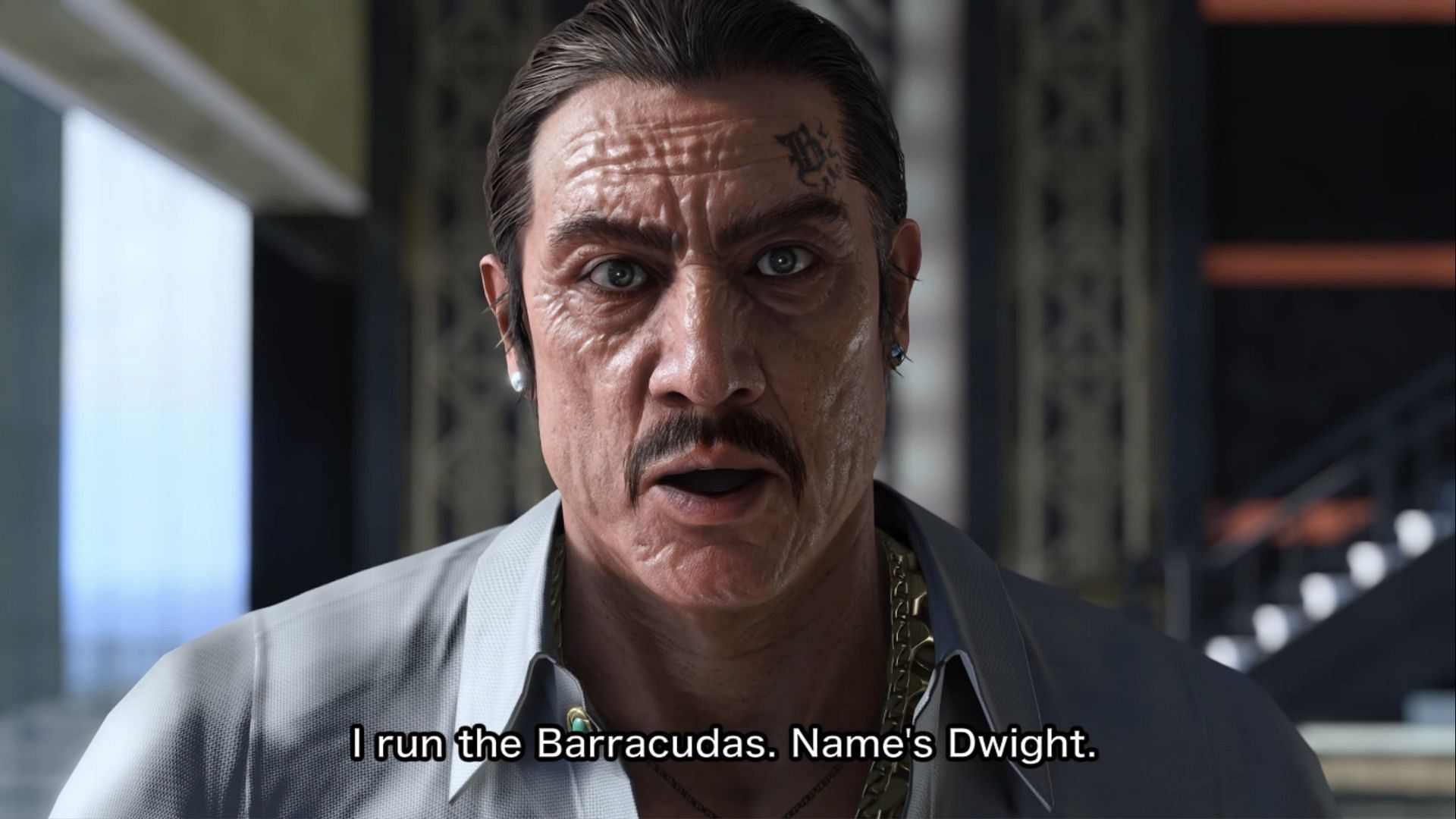 What motivates Dwight, leader of the Barracudas? (Image via SEGA)