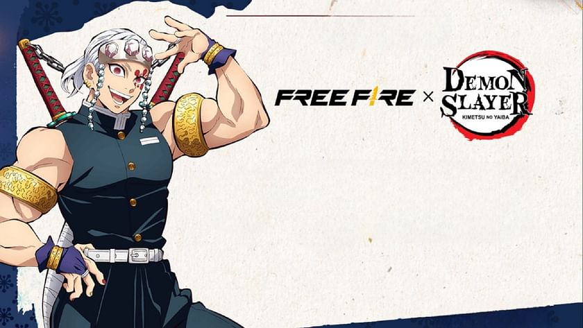 Free Fire terá uma parceria especial com Demon Slayer: Kimetsu no