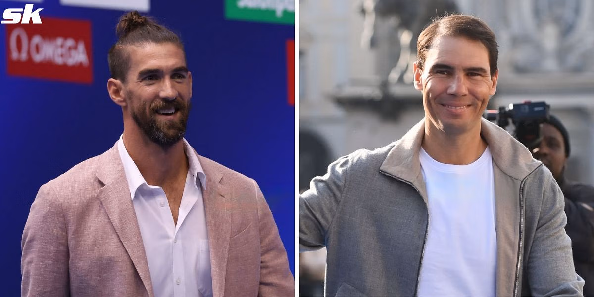 Michael Phelps lauds Rafael Nadal&rsquo;s swimming session as he rehabilitates his hip injury