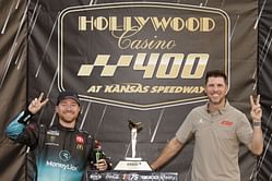 “It is fun to beat the boss”: Tyler Reddick talks about beating 23XI Racing co-owner Denny Hamlin at Kansas