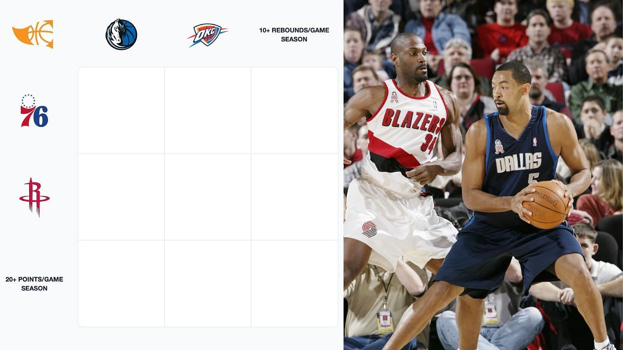 Answers to the September 24 NBA Immaculate Grid are here