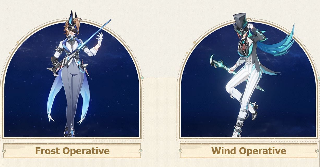 Frost Operative and Wind Operative - new Fatui enemies (Image via HoYoverse)