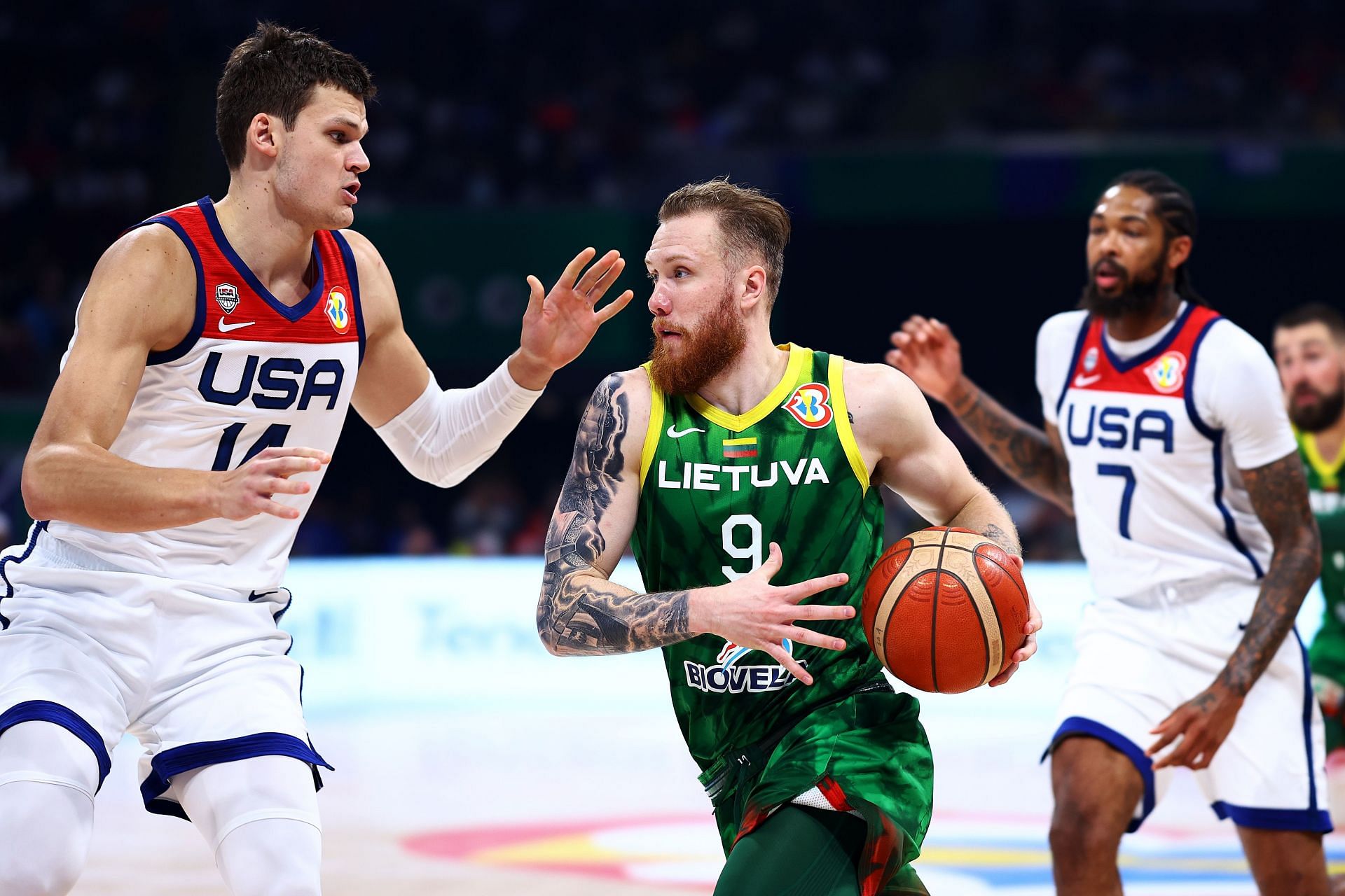 USA vs Lithuania: Group J - FIBA Basketball World Cup