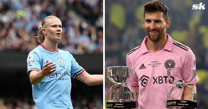 “Not a bad choice” – Erling Haaland names ability he would like to steal from Ballon d'Or rival Lionel Messi