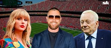 Cowboys owner Jerry Jones on Taylor Swift boosting Travis Kelce, NFL's popularity after Arrowhead Stadium appearance - "She blew it off the charts"