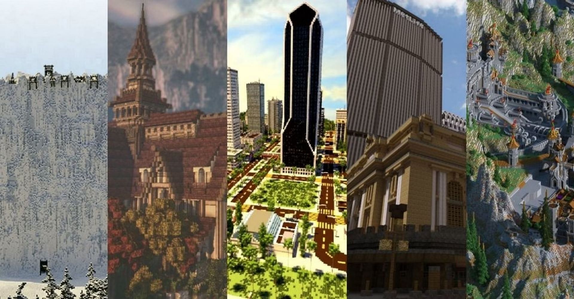 2022 has been a great year for Minecraft mega builds (Image via Mojang)