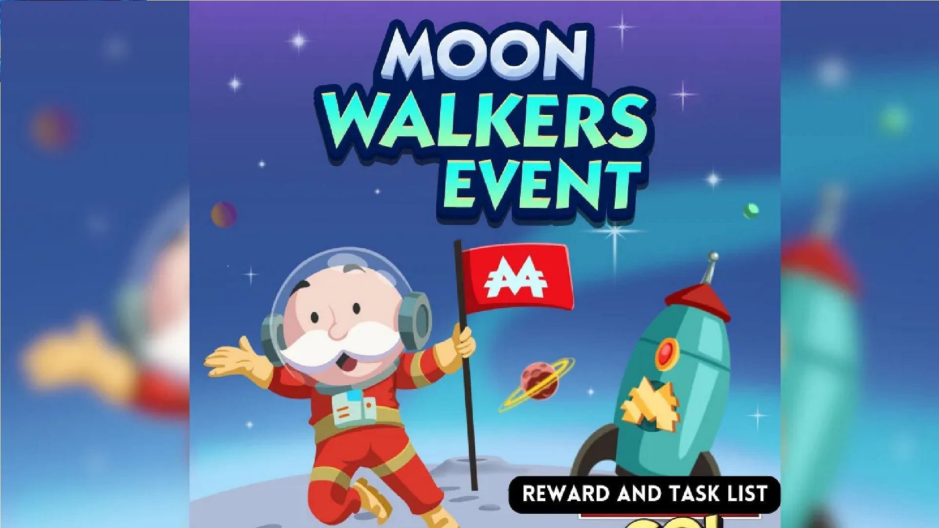 Moon Walkers event in Monopoly Go