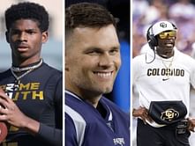7X Super Bowl champ Tom Brady shares admiration for the Sanders father-son duo: "That's what I love to see"