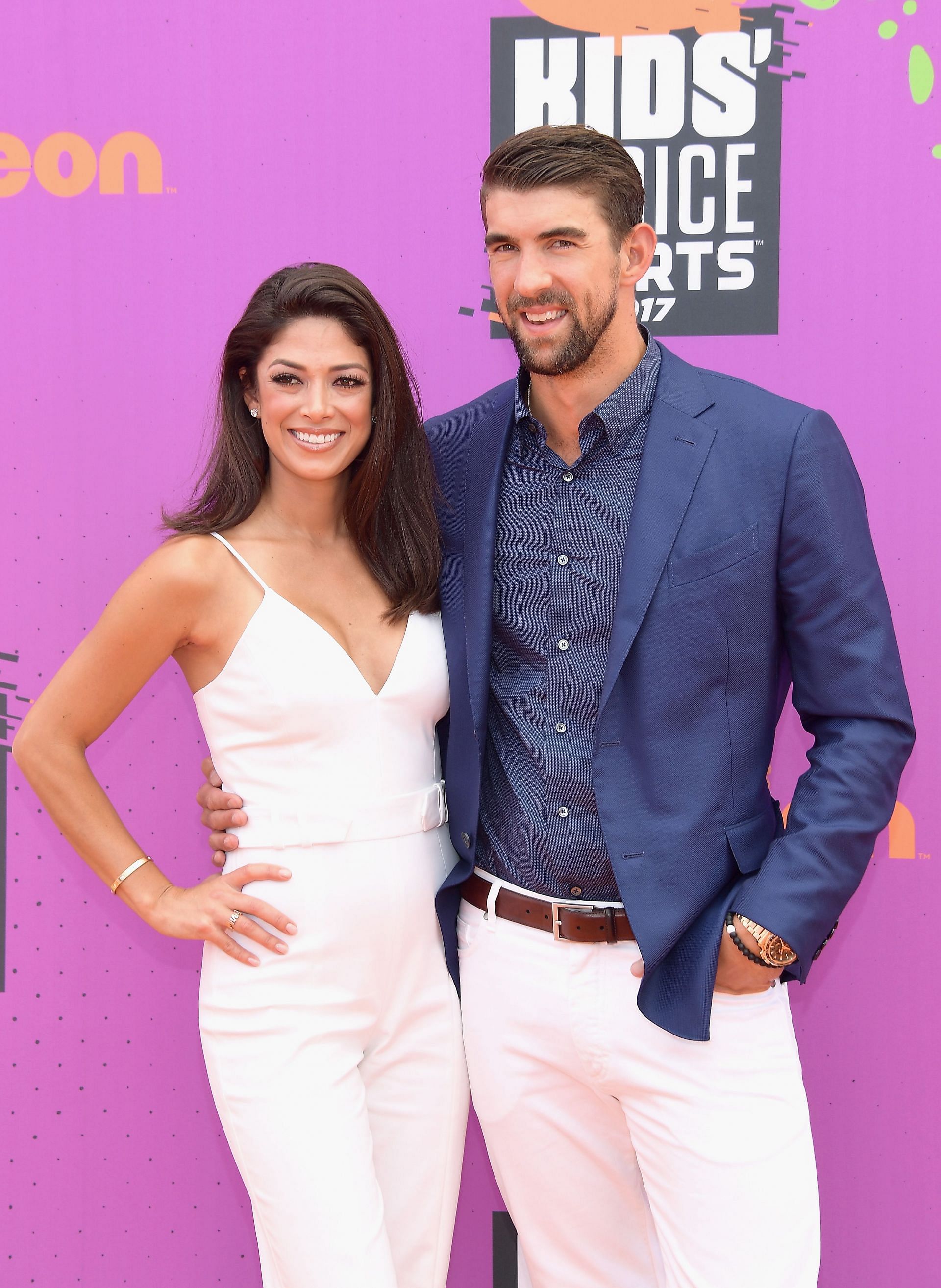The couple at Nickelodeon Kids&#039; Choice Sports Awards 2017 - Arrivals