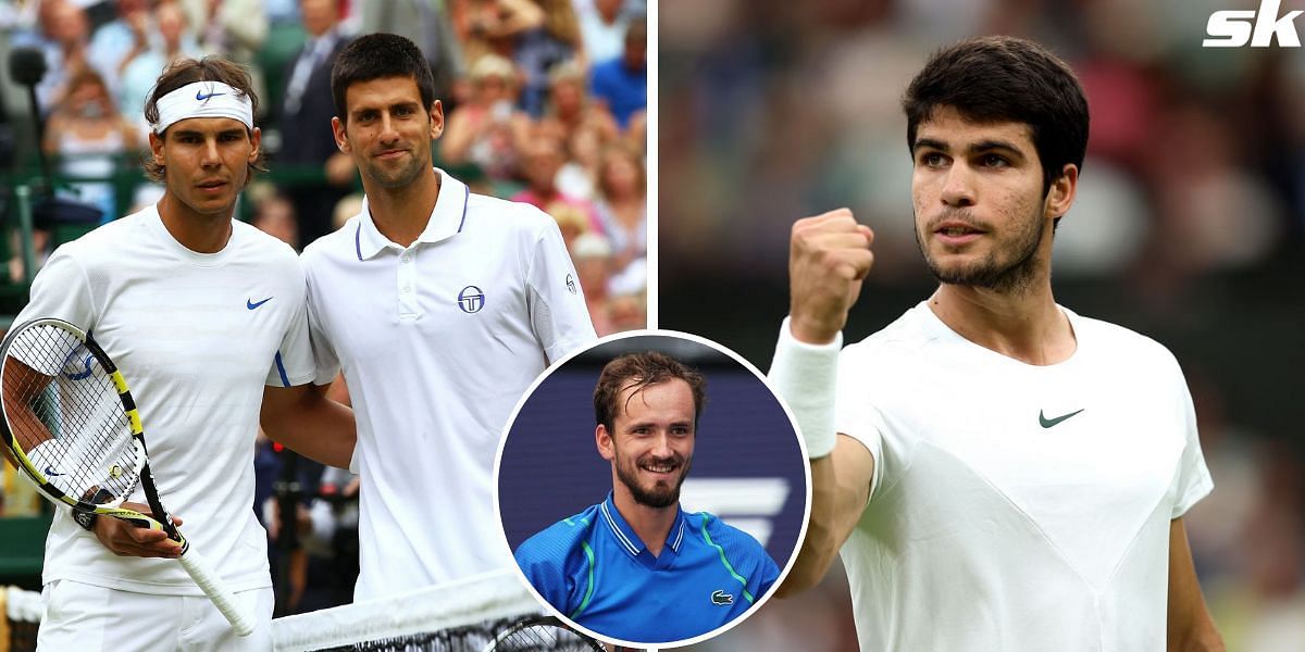 Djokovic vs. Alcaraz vs. Medvedev: The Brewing 3-Way Battle For