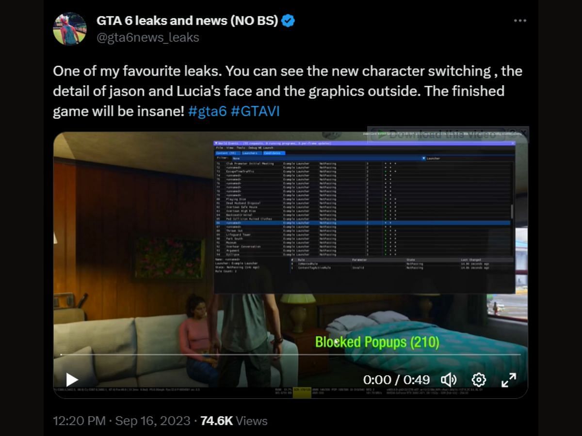 GTA 6 Online clip resurfaces after everyone missed it in historic leaks -  Dexerto
