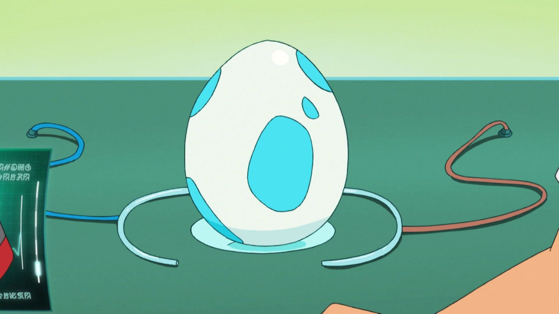 An egg as seen in the anime (Image via The Pokemon Company)