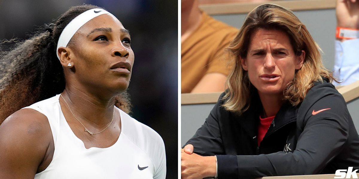 Serena Williams featured in a comedy show that mocked Amelie Mauresmo