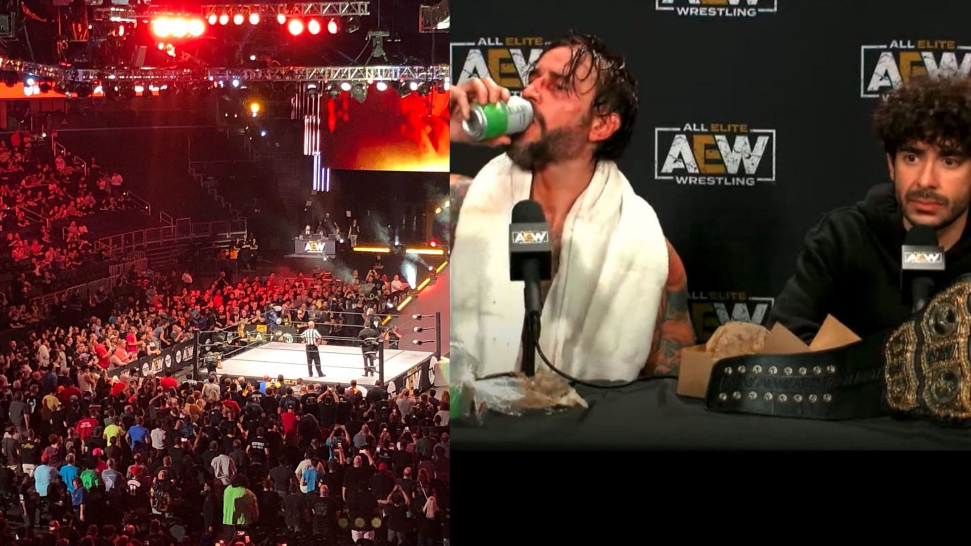 Tony Khan and CM Punk previously worked with each other in AEW before his firing