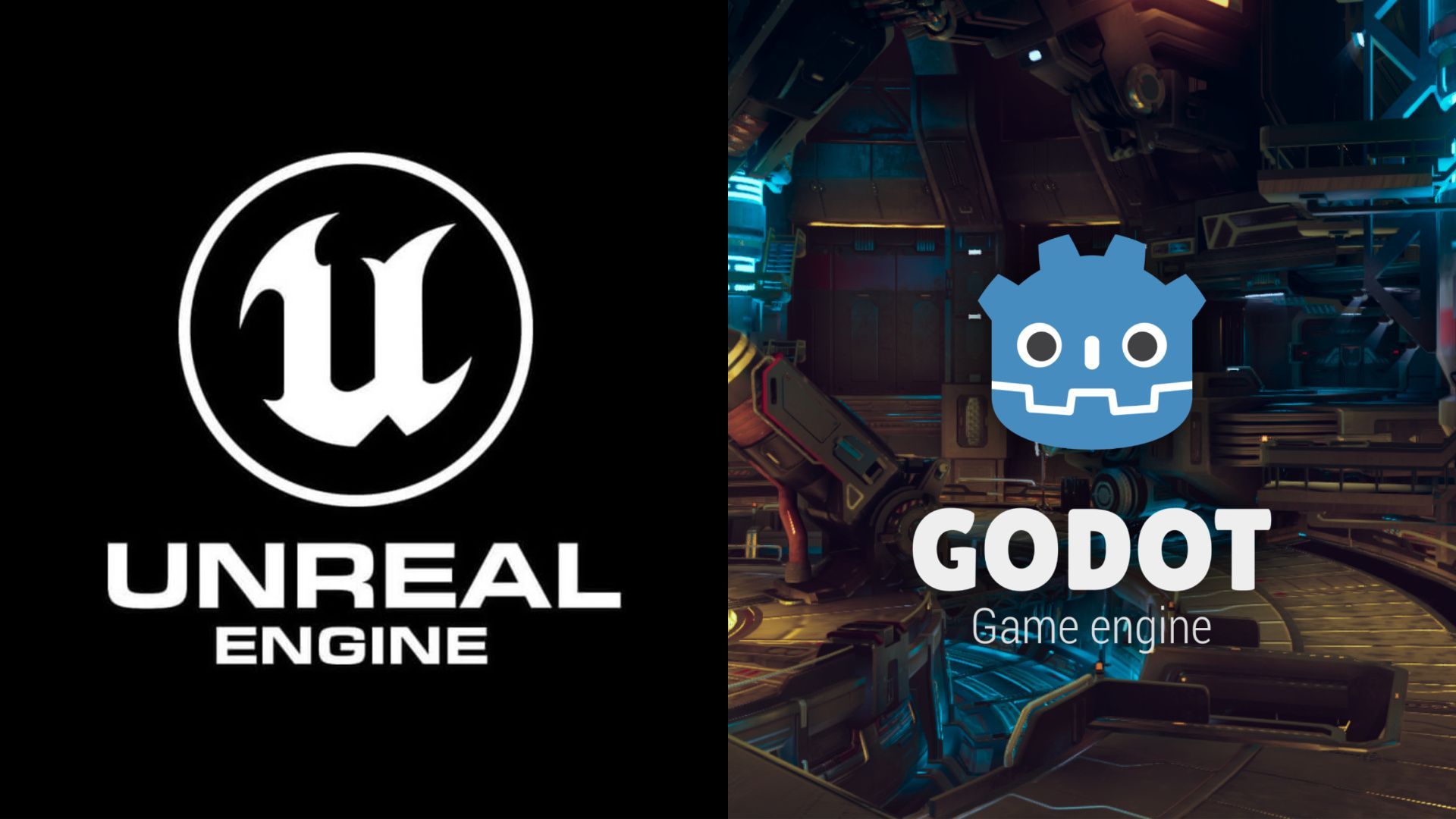 Users are bound to flock to other game engines (Images via Epic Games/Godot)