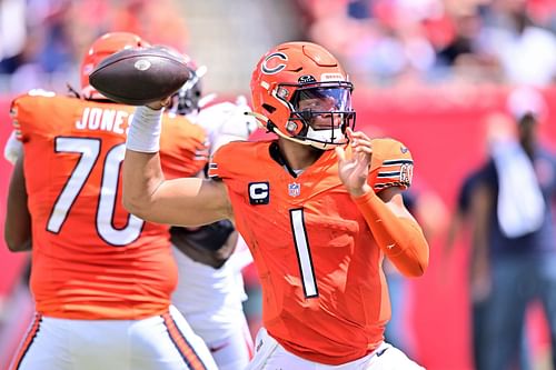 Justin Fields: Chicago Bears v Tampa Bay Buccaneers