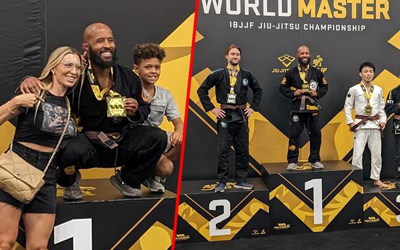 Demetrious Johnson captures gold in World Master IBJJF Jiu-Jitsu  Championship 2023