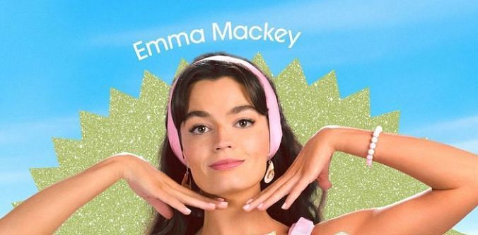 What role did Emma Mackey play in Barbie?