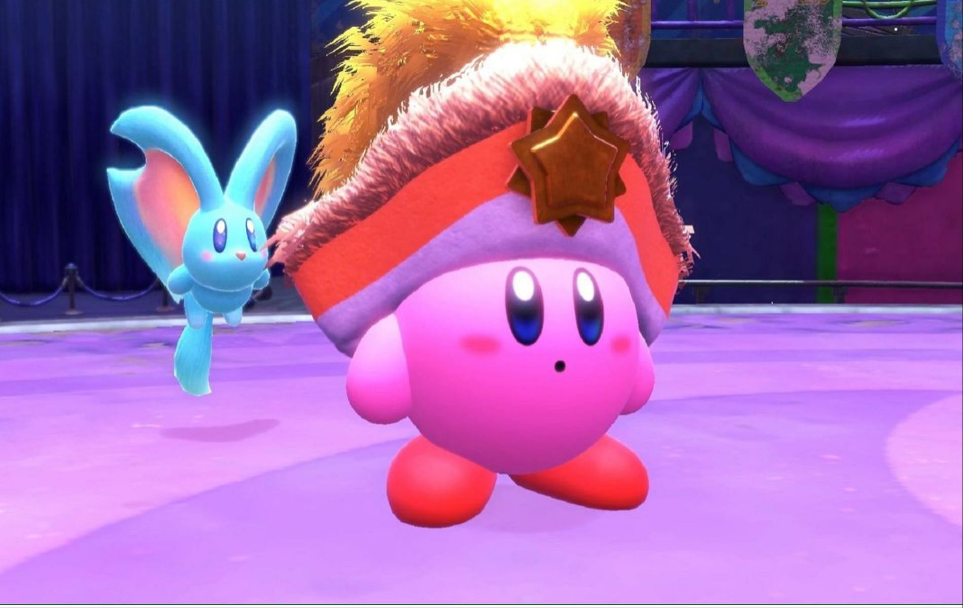 Kirby is a terror (Image via Kirby and the Forgotten Lands)