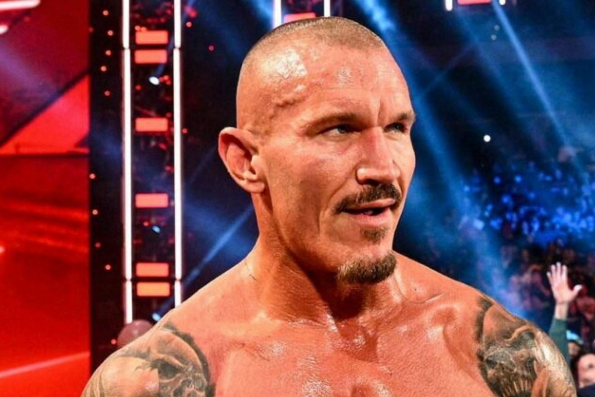 A former WWE Champion reminisces about his match with Randy Orton