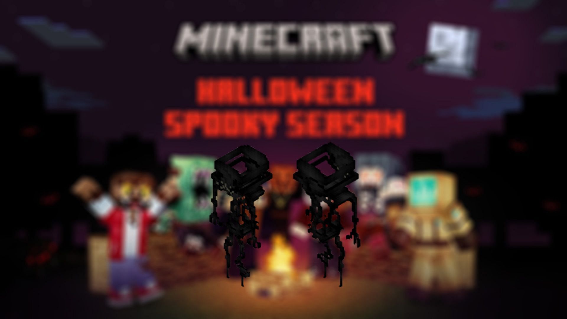 Engulf into the Error Monster of Backroom during Halloween (Image via planetminecraf.com)