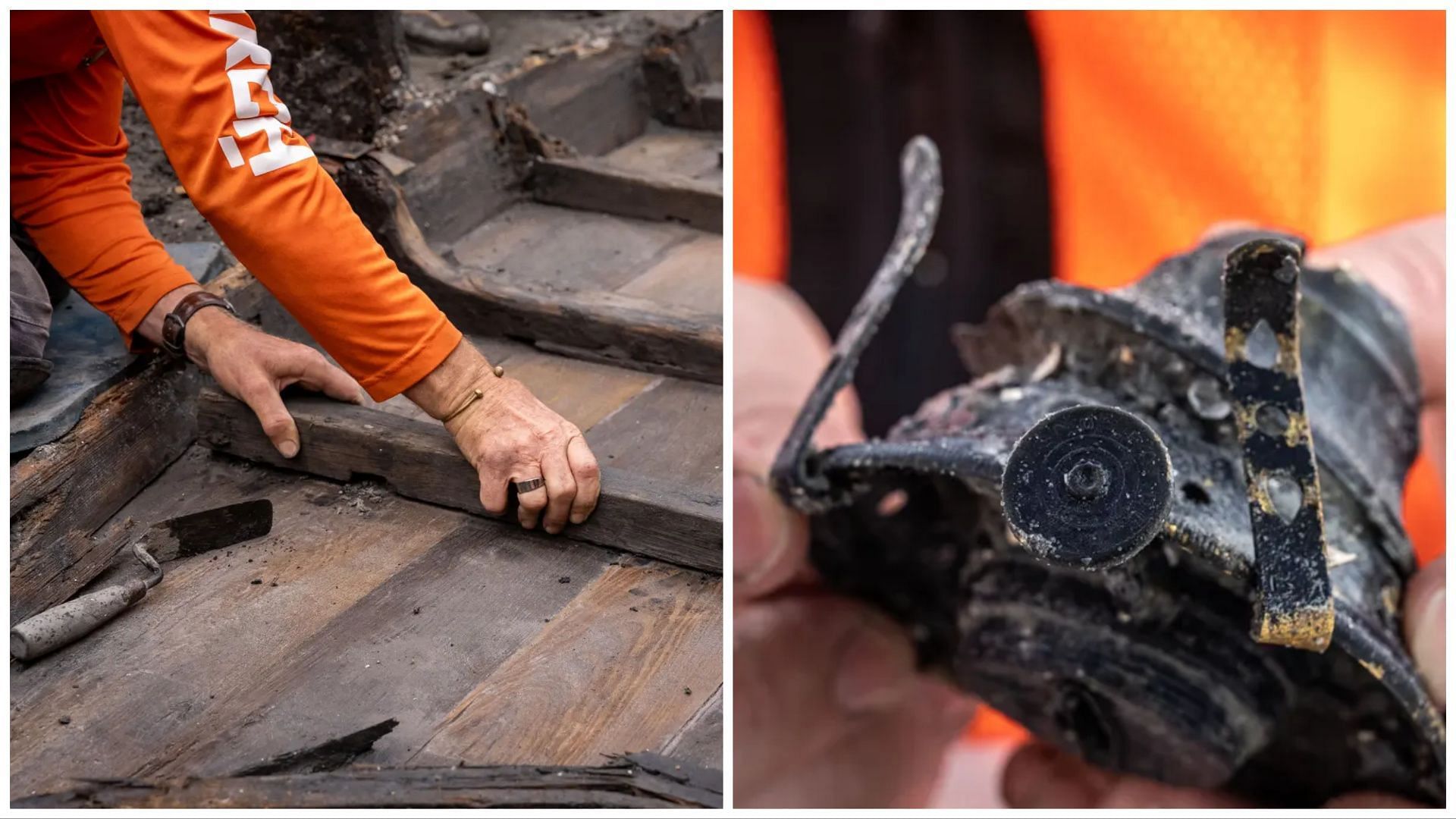 Many artifacts were found from the shipwreck (Image via Florida Department of Transportation)