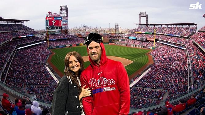 Kayla's Instagram post with Bryce Harper rallies Phillies' fans for the postseason: "Your man but he is our guy"