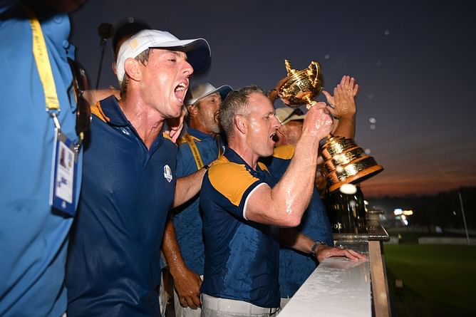 “Would be very happy to have him again” -Rory Mcllroy feels Luke Donald should consider another stint as Ryder Cup Captain