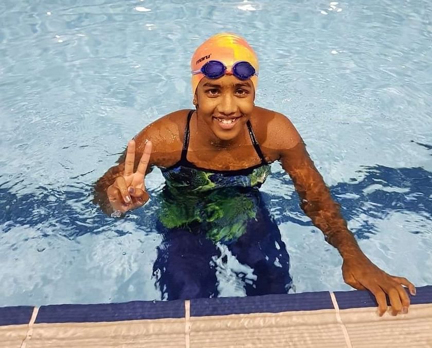 Nina Venkatesh rewrites three records in swimming at National Games 2023