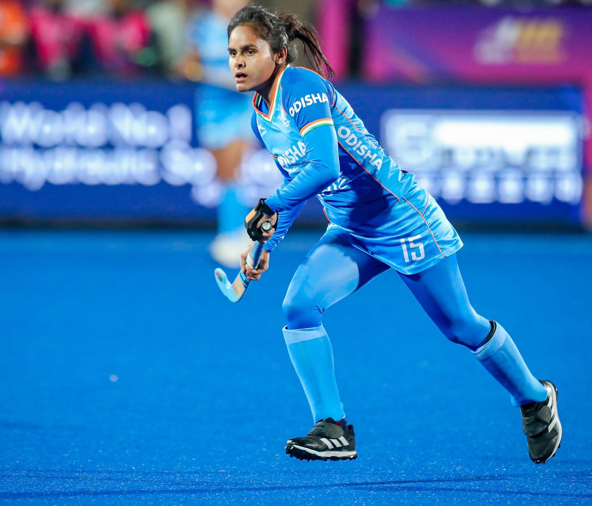 Nisha in action for India against Thailand (Image Credits: Hockey India)