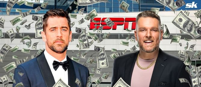Pat McAfee reveals how he stood on principle and cut Aaron Rodgers $450,000 cheque after Jets QB helped build $500,000,000 company