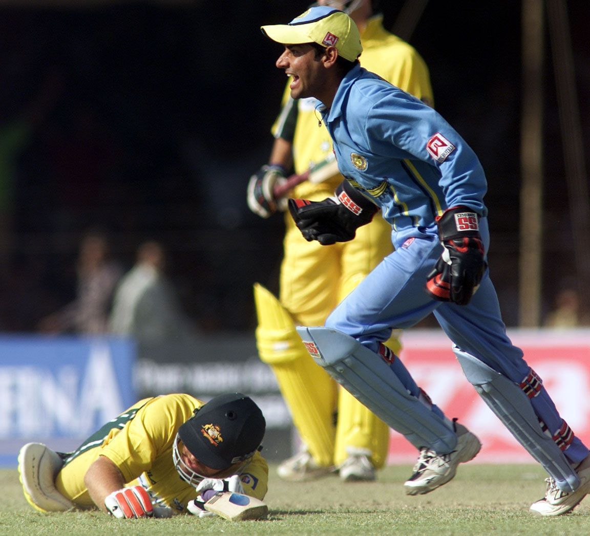 Vijay Dahiya in action for India.