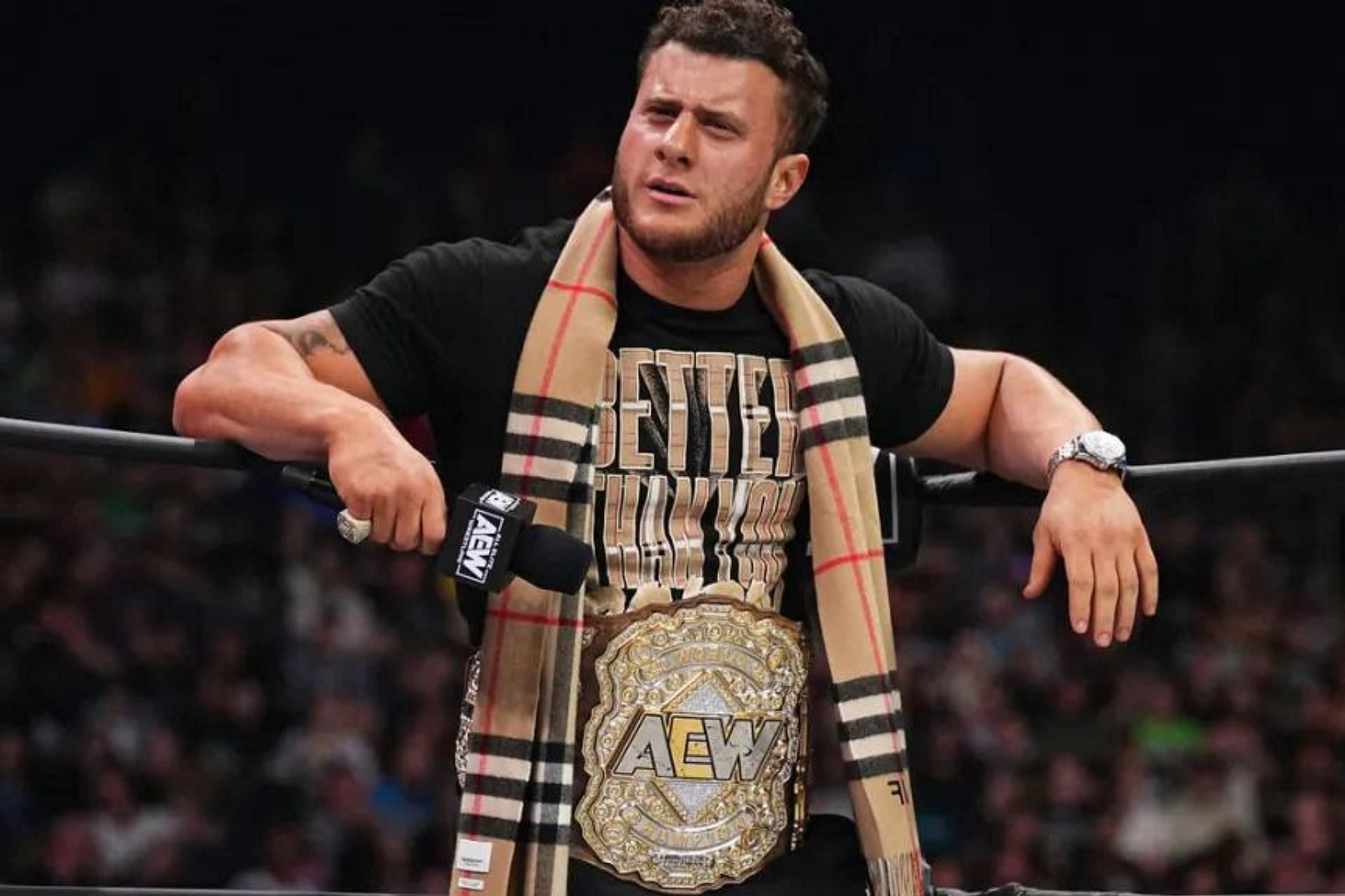 MJF is currently the AEW World Champion