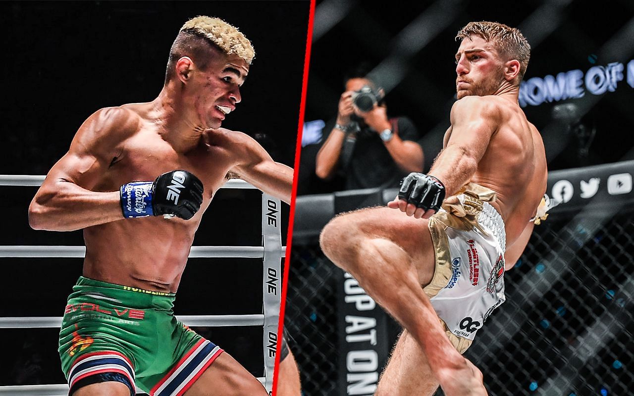 Fabricio Andrade and Jonathan Haggerty - Photo by ONE Championship