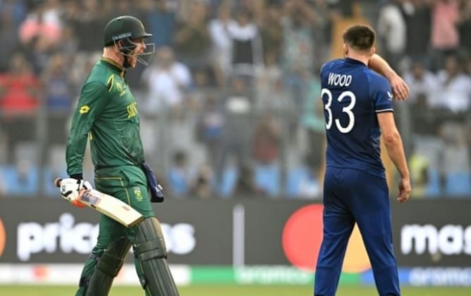 "I did go and apologize immediately and after the game" - Heinrich Klaasen on his animated roar towards Mark Wood after reaching century