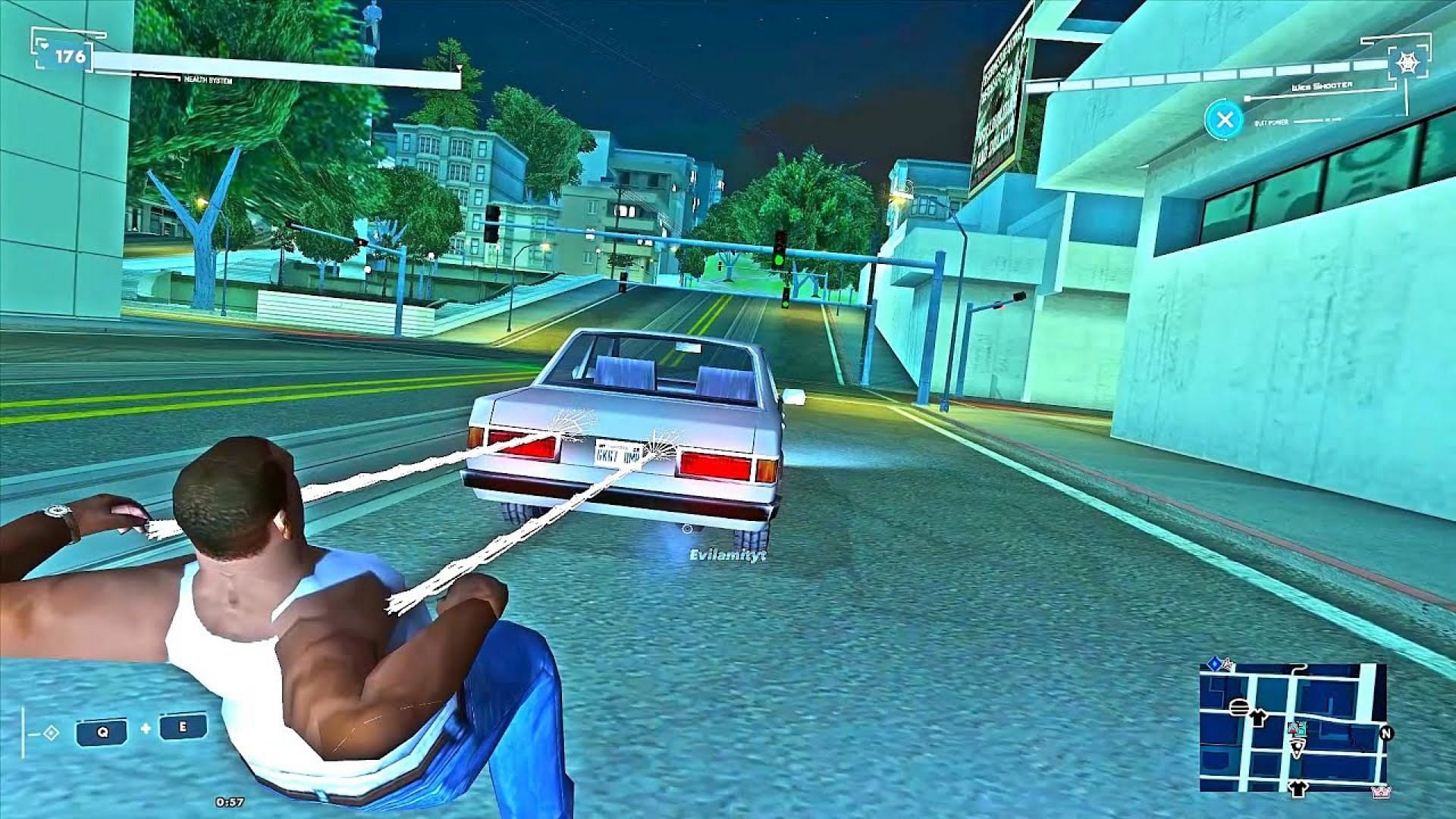 Grand Theft Auto San Andreas gets a PS4 Spider-Man Mod