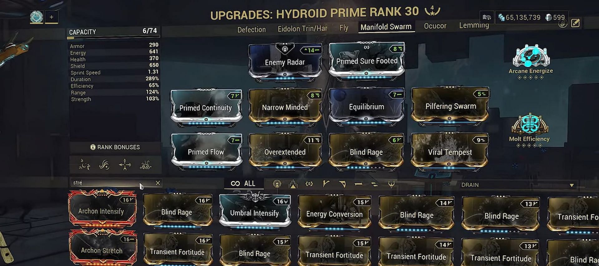 Warframe - Khora Prime Pilfering Strangledome Build