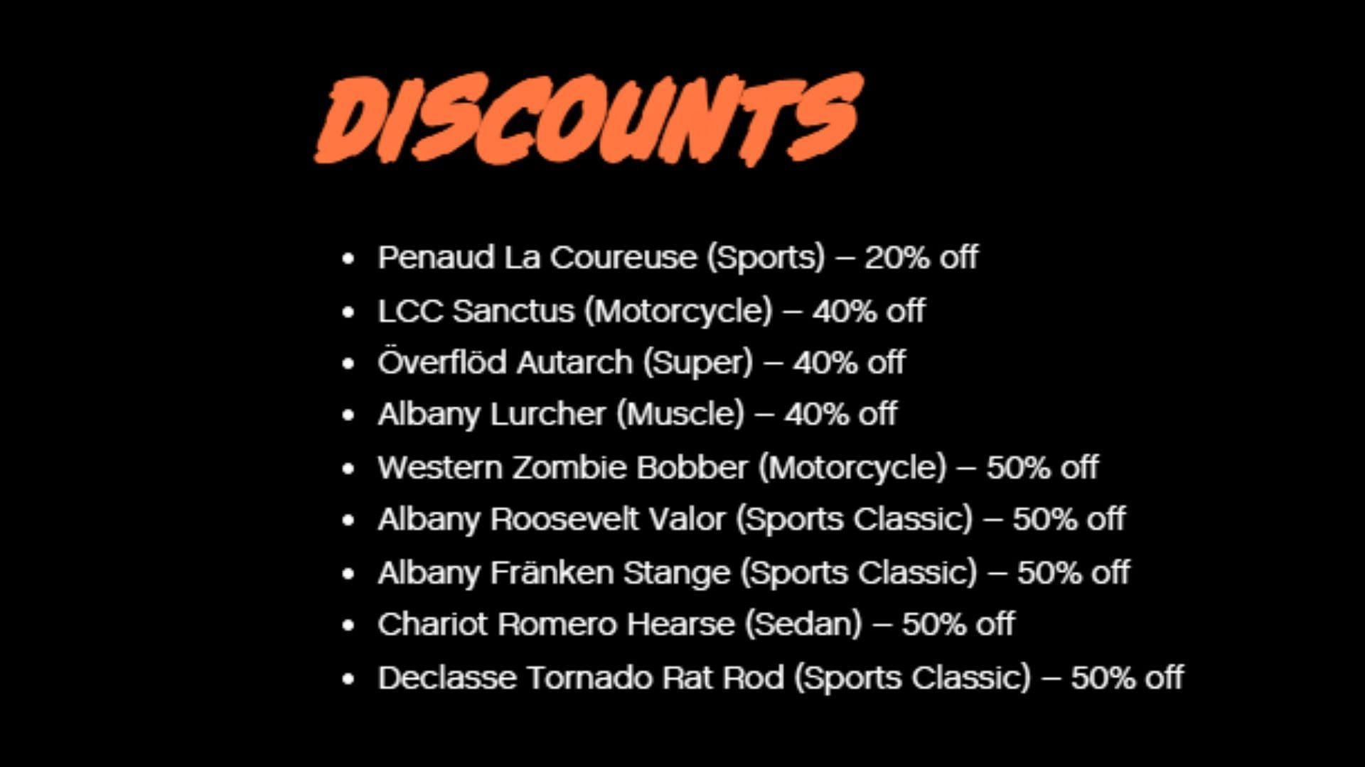 The Albany Lurcher is available at a discount this week (Image via Rockstar Games)