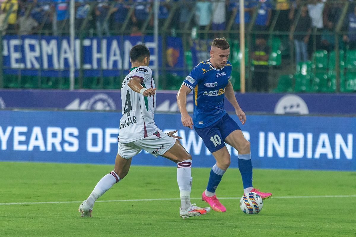 Mohun Bagan Super Giants beat Chennaiyin FC 3-1 today (Image courtesy: ISL Media)