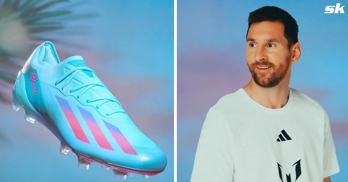 adidas release Lionel Messi Bienvenido a Miami boot Pack