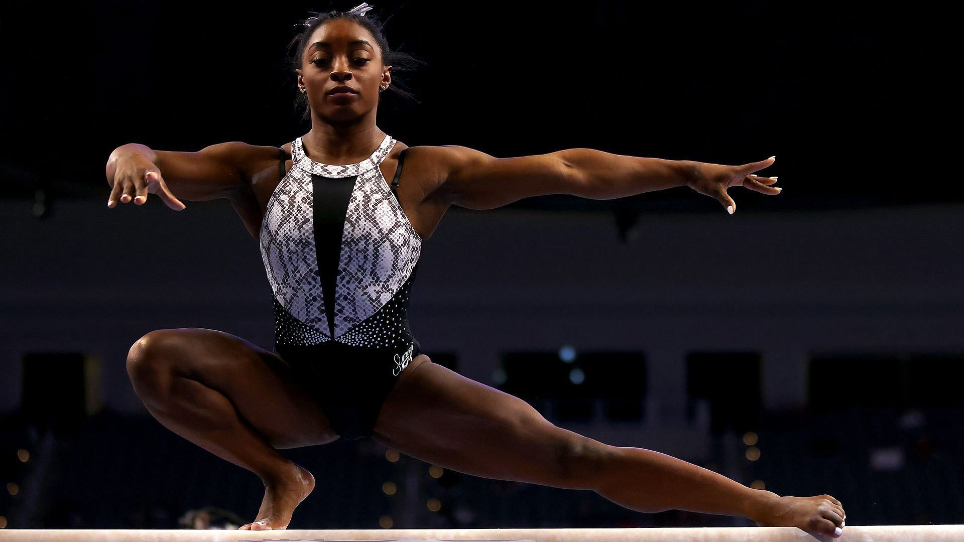 Simone Biles thanked fans for their support after her World Championships success 