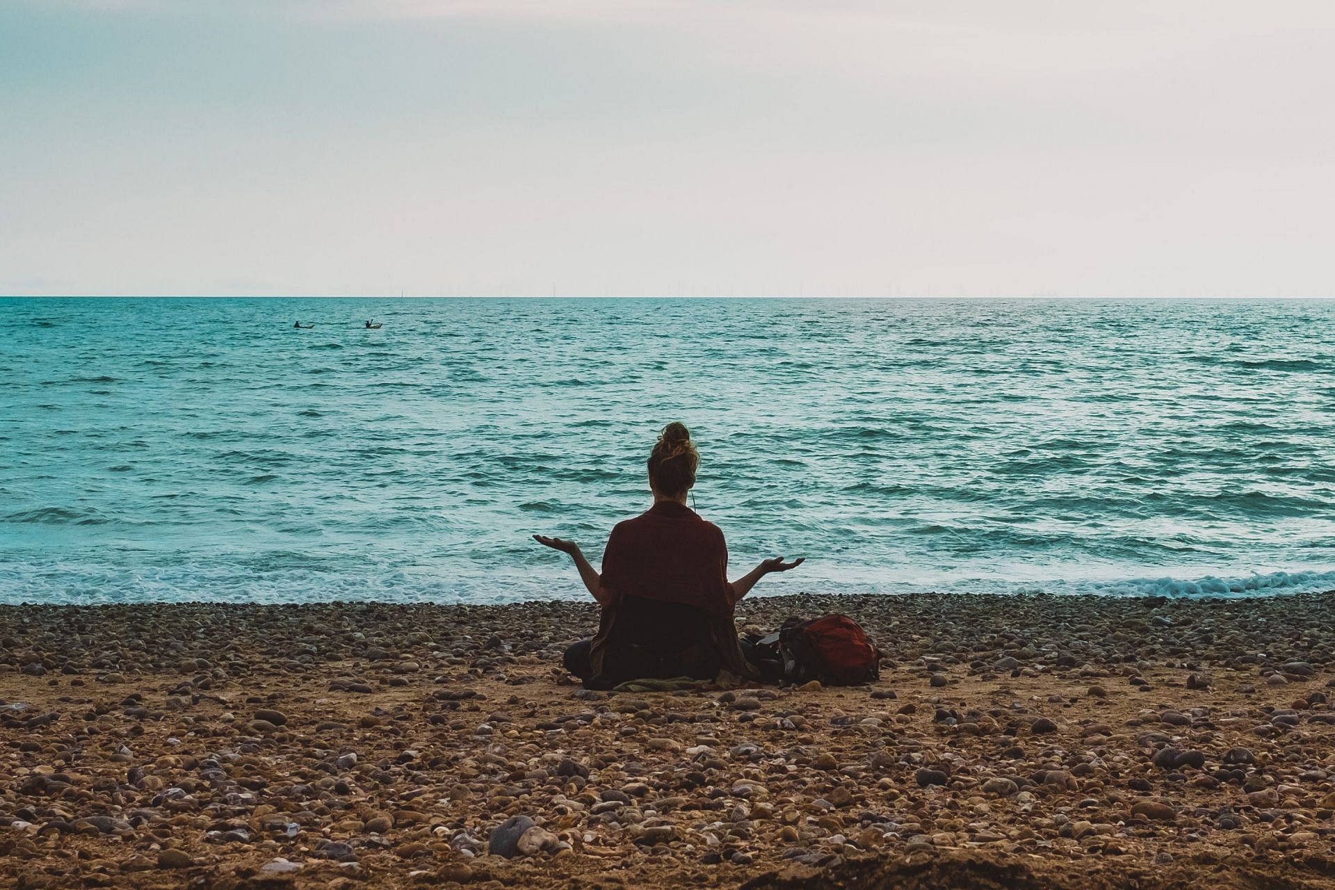 Staying calm is not just a thing for monks for everyone in general. (Image via Unsplash/ Processingly)