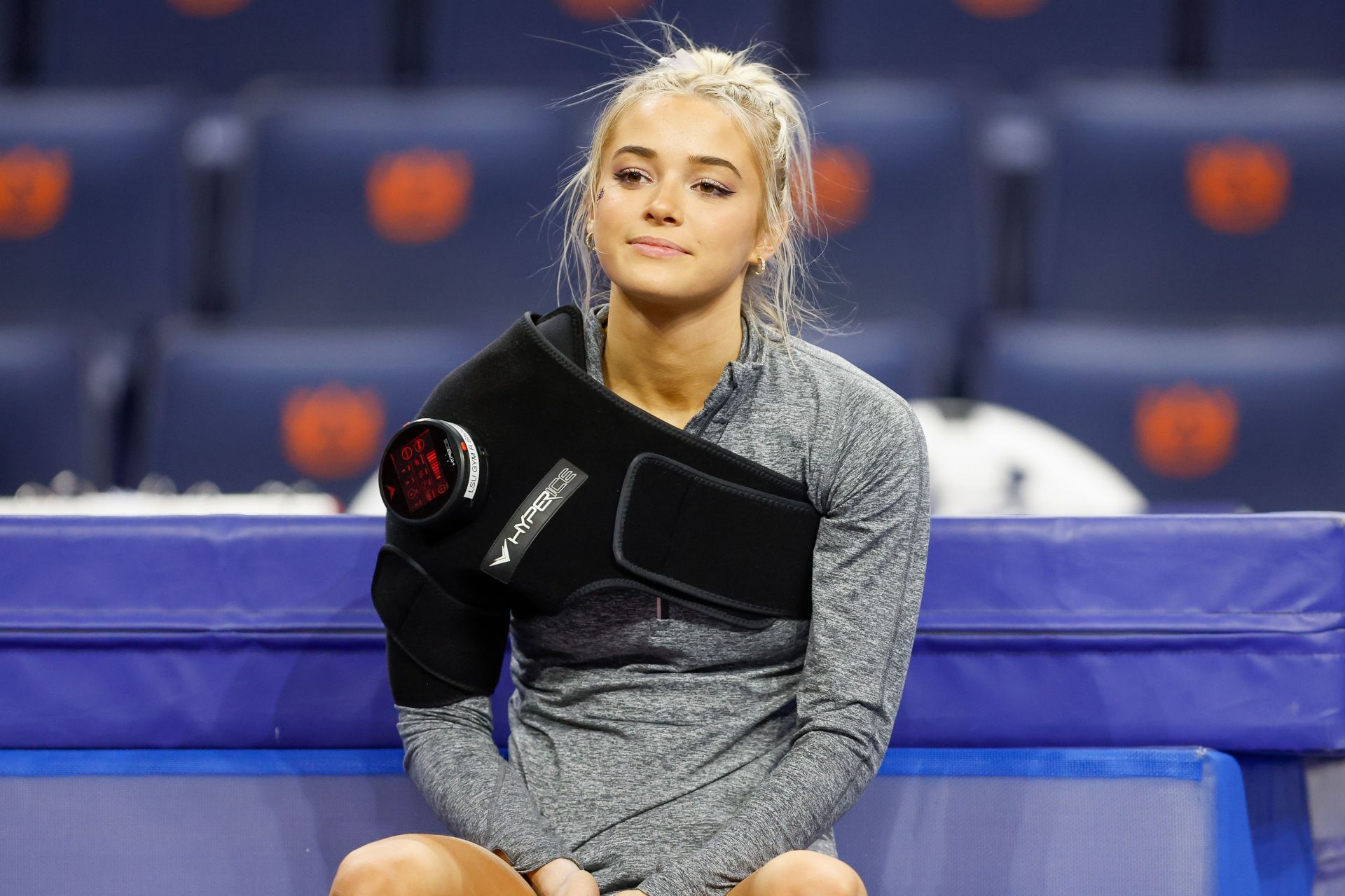 Dunne at a LSU v Auburn meet