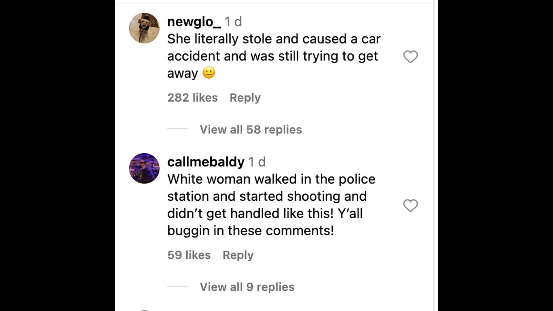 Social media users debate as a video of a cop hitting a woman goes viral: Reactions explored. (Image via Instagram)