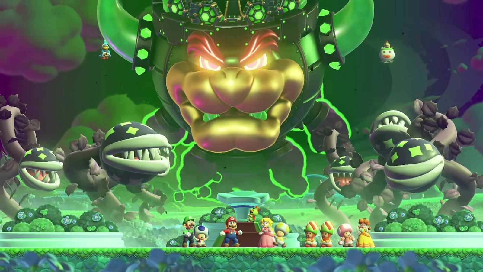 Super Mario Bros. Wonder - All Bowser Jr. Battles 