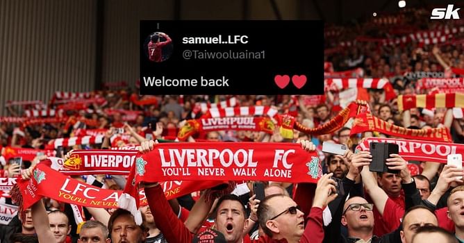 "Need him to have a masterclass" - Liverpool fans react as star man spotted in training despite picking up knock ahead of Merseyside Derby