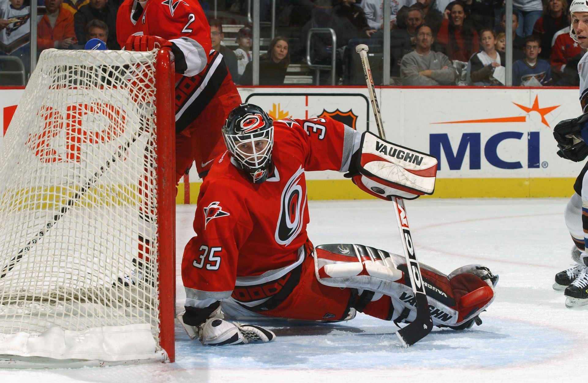 Tom Barrasso, Capitals v Hurricanes